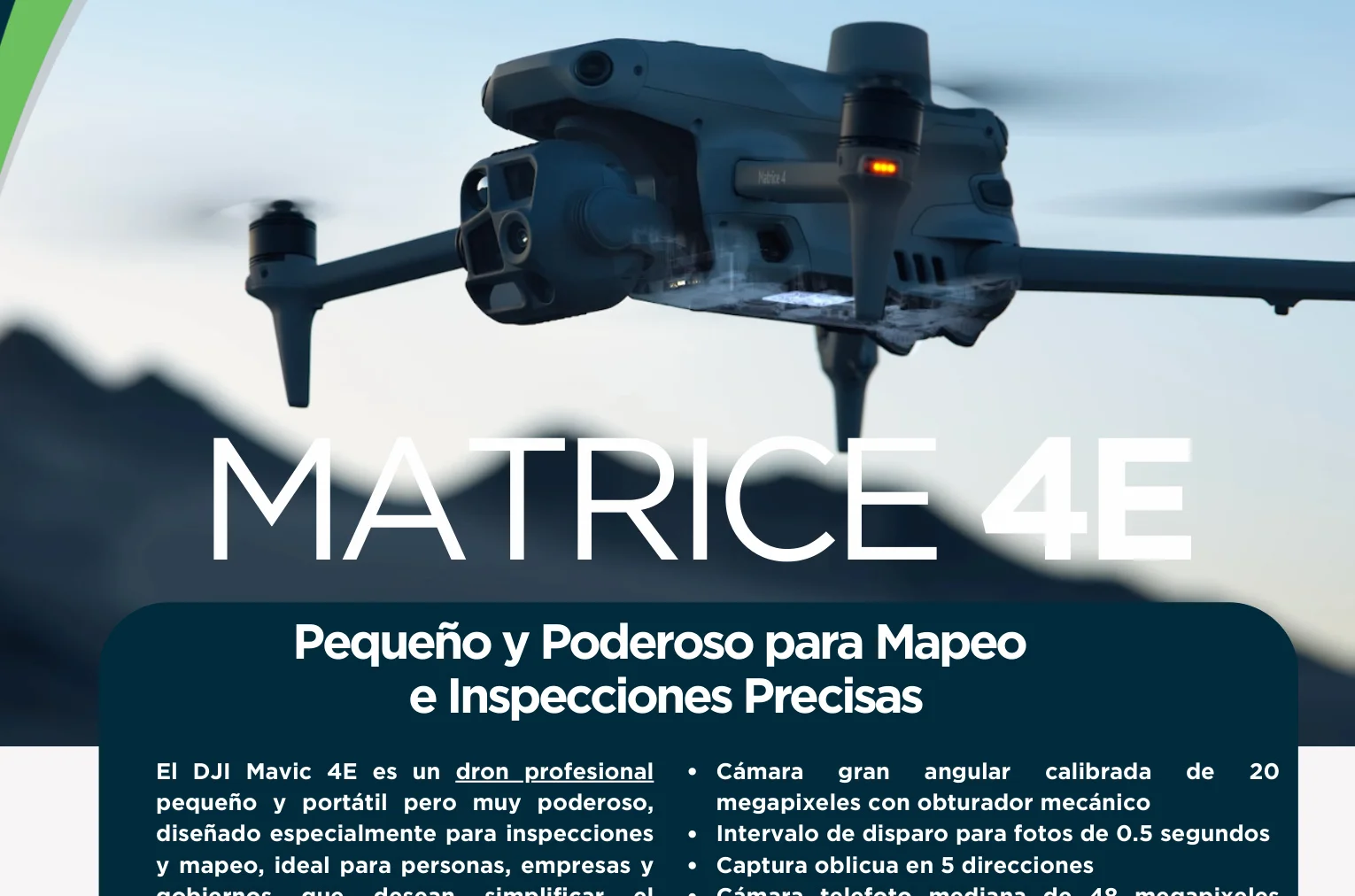 Drones para construcción, topografía y control de obra