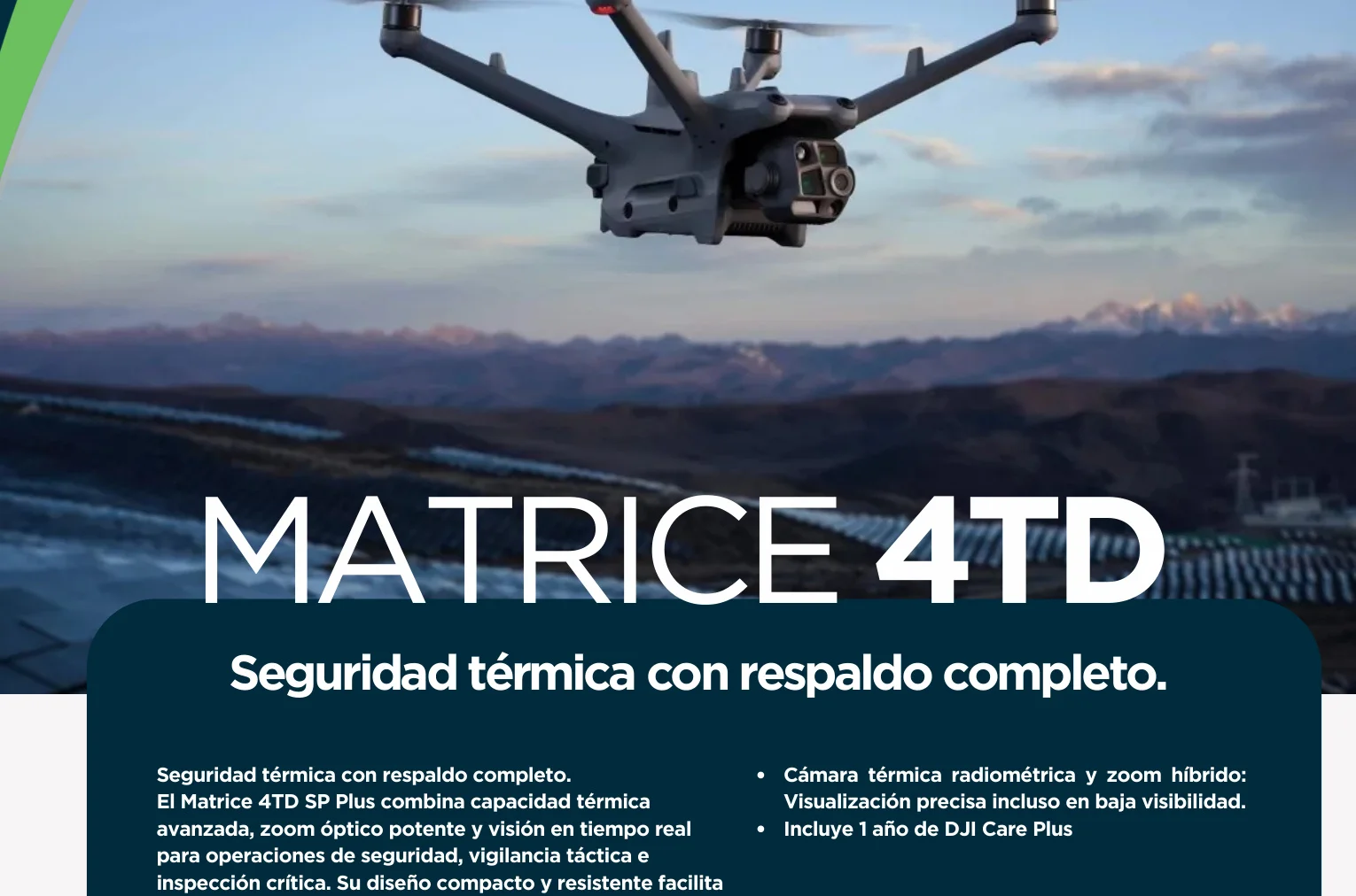 Drones para seguridad, vigilancia y respuesta operativa